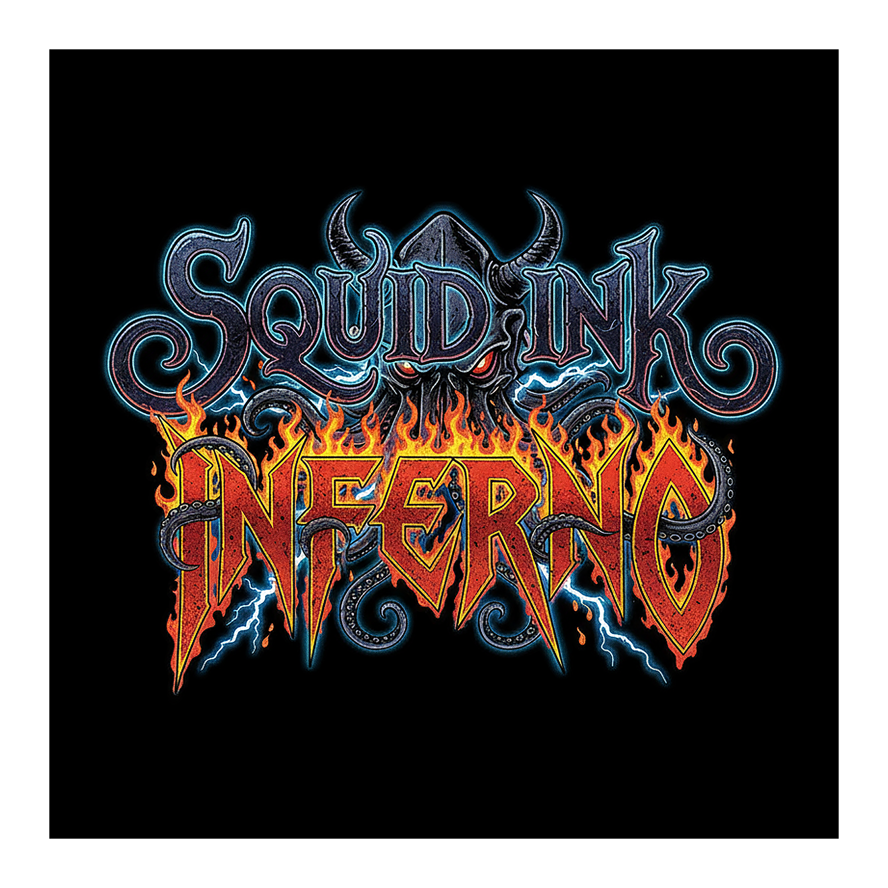 Squid Ink Inferno | T-Shirt